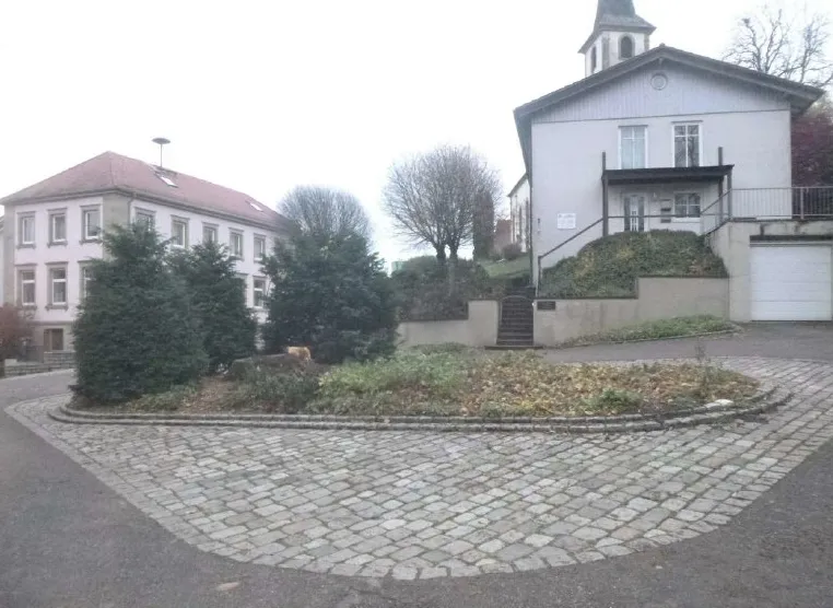 Lindenplatz in Obergimpern (Bild: Tiefbauamt Bad Rappenau)