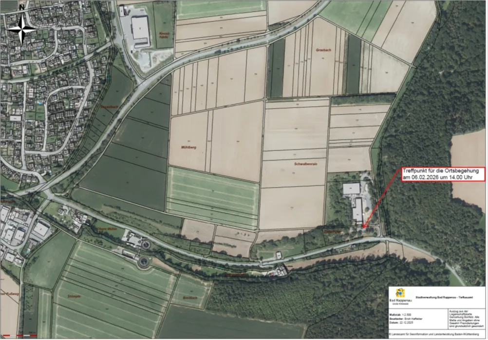 Treffpunkt zwischen Bonfeld und Biberach (Bild: Stadt Bad Rappenau)