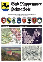 Titelbild Heimatbote Nr. 35