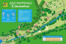 DiscGolf Parcours Plan