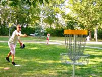 DiscGolf Zielwurf